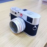 Niet-werkende Fake Dummy DSLR Camera Model Foto Studio Props voor Leica M  korte Lens (zilver)