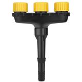 DKSSQ Tuinieren Watering Sprinkler Nozzle  Specificatie: 3 Hoofd met 1 inch / 1 2 inch-interface