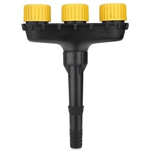 DKSSQ Tuinieren Watering Sprinkler Nozzle  Specificatie: 3 Hoofd met 1 inch / 1 2 inch-interface