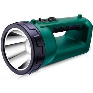 Yage h103 sterk licht long shot led zoeklicht outdoor oplaadbare high power noodlamplamp (zwart groen)
