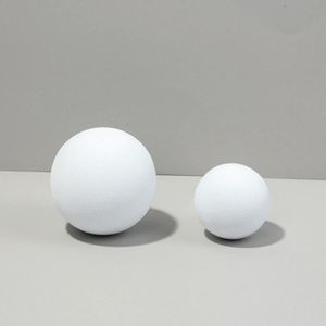 7cm ronde bal + 5cm ronde bal geometrische kubus effen kleur fotografie foto achtergrond tafel schieten schuim rekwisieten (wit)