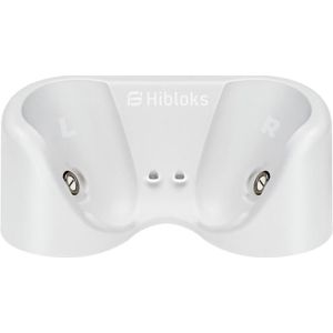 HiBloks VR-bril en handvat vrij van demontage magnetische oplaadbasis voor Oculus Quest 2 (White)