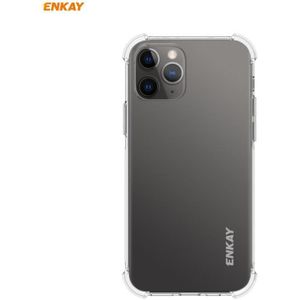 Hat-Prince ENKAY ENK-PC049 Clear TPU Soft Case Shockproof Cover Voor iPhone 12 / 12 Pro