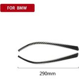 Carbon Fiber auto achteruitkijkspiegel bumper strip decoratieve sticker voor BMW F30 2013-2018/F34 2013-2017