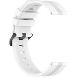 Voor Amazfit GTR 2e 22 mm concave gestreepte siliconen horlogeband