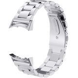 Voor Galaxy Gear S2 & R720 Three Pearl Steel Watch Strap(Zilver)