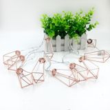 1.5 m 10 LEDs retro Iron Metal Diamond Home Decoratie LED Fairy string licht