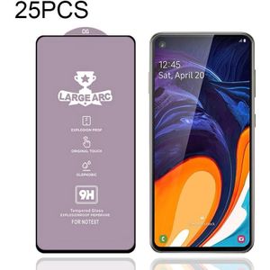 Voor Samsung Galaxy A60 25 PCS 9H HD Large Arc High Alumina Full Screen Gehard Glas Film