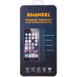 Voor Huawei genieten van 7 Plus 0.33mm 9H oppervlaktehardheid zeefdruk volledige scherm gehard glas Screen Protector (wit)