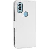 For Kyocera Android One S9 Diamond Texture Leather Phone Case(White)