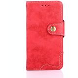 Voor Samsung Galaxy S20 FE / S20 Lite Rivet PU + TPU Horizontale Flip Lederen case met Holder & Card Slots & Wallet(Red)