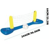 Beach Toys Adult Children Parent-Child Swimming Pool Playing Inflatable Beach Ball Toys  Style: 52133 Volleyball Net + Ball