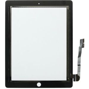 Touch Panel voor nieuwe iPad (iPad 3) / iPad 4  Black(Black)