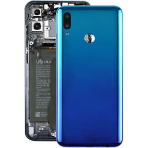 Originele batterij terug te dekken met camera lens voor Huawei P Smart (2019) (blauw)