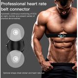 X3 1 3 inch TFT kleurscherm borstgordel smart horloge  ondersteuning ECG/hartslagmonitoring  stijl: rode siliconen horlogeband