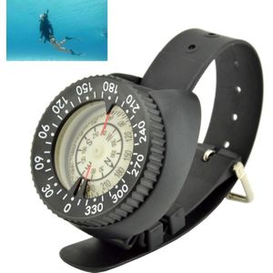 PW60 Watch-stijl Duikkompas Sterke Magnetische Fluorescentie Dial Corrosiebestendig Kompas