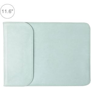 11 6 inch PU + nylon laptop tas Case Sleeve notebook draagtas  voor MacBook  Samsung  Xiaomi  Lenovo  Sony  DELL  ASUS  HP (mint groen)