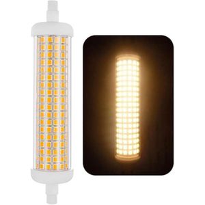 R7S 20W 108 LED's SMD 2835 118mm masgloeilamp  AC 100-265V (warm wit licht)