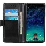 Voor Samsung Galaxy A82 5G Erwten Crazy Horse Textuur Horizontale Flip Leren Case met Houder & Card Slots & Portemonnee (Zwart)