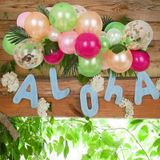 Flamingo Turtle Leaf Decoratie Ballon Set Latex Balloon Party Decoratie Set