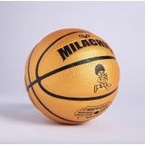 Milachic nummer 1 Mini Rubber Hollow Lijm Stretch Training Basketbal (Goud)