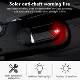 Auto zonne-antidiefstalalarm LED-waarschuwingslampje met aromatherapie (rood licht)