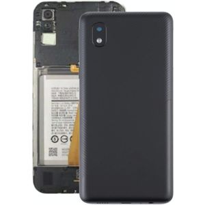 Batterij back cover voor Samsung Galaxy A01 Core SM-A013 (Zwart)
