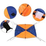 68349 vouw luifel kano rubber opblaasbare boot parasol tent voor 3 personen  boot is niet inbegrepen