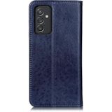 Voor Samsung Galaxy A82 5G Magnetische Crazy Horse Textuur Horizontale Flip Lederen Hoesje met Houder &Amp; Kaart Slots &Portemonnee (Blauw)