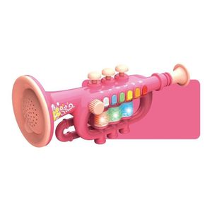 Kinderen Early Education Puzzel Spelen Simulatie Muziekinstrument  Stijl: 6806 Trompet-Rood