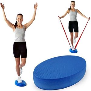 TPE Oval High Rebound Non-slip Yoga Supplies Balance Mat  Grootte: 31 x 21 x 6cm