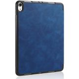 Voor iPad Pro 11 inch (2018) DG. MING See Series Horizontale Flip Lederen Kast met houder & penhouder(blauw)