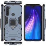 Voor Xiaomi Redmi Note 8 Panther PC + TPU Schokbestendige beschermhoes (blauw)