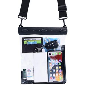 Tteoobl T-019A Sundries Storage Bag Phone Waterproof Shoulder Messenger Bag  Size: One Code(Black)