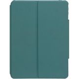 Voor iPad 2022 360 Rotatie Acryl Transparant Bluetooth Toetsenbord Lederen Case Met Touch Control / Backlight (Groen)