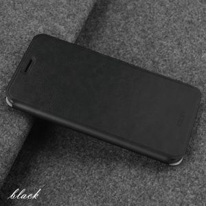 MOFI Rui serie klassieke lederen flip lederen draagtas met beugel embedded stalen plaat all-inclusive voor Xiaomi Redmi K20/K20 Pro/mi 9T/mi 9T Pro (Core Black)