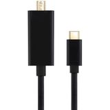 1 8 m Mini DisplayPort Male naar USB-C / Type-C Male adapterkabel