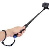 PULUZ handheld verlengbare Monopod / selfiestick voor GoPro HERO (2018) 7 / 6 / 5 / 4 / 3+ / 3 / 2 / 1, Lengte: 19-49cm