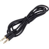 1m 3 5 mm mannetje naar 3 5 mm Male Plug Stereo Audio Aux kabel (zwart + goud vergulde Connector)