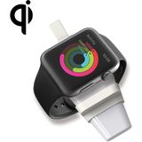 B2 universele draagbare Qi standaard magnetische USB draadloze oplader voor Apple horloge serie 4 & 3 & 2 & 1