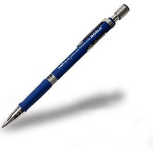 5 stuks Baile 2.0 mm examen push-out tekening tekenen schrijven activiteit automatische 2B potlood  kleur: blauw