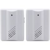 PIR 2 tegen 1 infrarood sensoren Draadloze deurbel Alarm Detector voor Home / Office