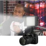 HD-160 Wit Licht LED Video Lamp Vullicht met 3 Filter Platen voor Canon Nikon DSLR Camera