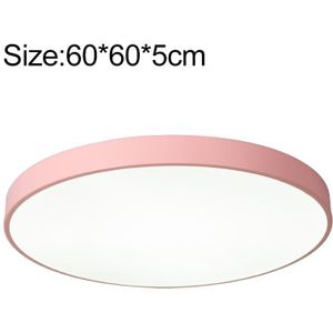 Macaron LED ronde plafondlamp  traploos dimmen  maat: 60cm