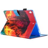 Voor iPad Pro 10.5 inch rode olifant Print horizontale Flip PU lederen beschermhoes met houder & Card Slots & fotolijstjes