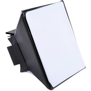 Opvouwbare zachte Diffuser Softbox Cover voor externe flitslicht  grootte: 10 cm x 13 cm
