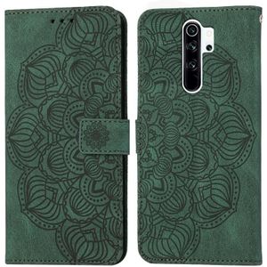 Voor Xiaomi Redmi Note 8 Pro Mandala relif lederen telefoonhoesje