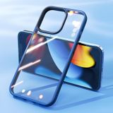 ROCK PC + TPU Udun transparant beschermhoesje voor iPhone 13 Pro Max (blauw)