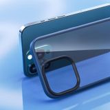 ROCK PC + TPU Udun transparant beschermhoesje voor iPhone 13 Pro Max (blauw)