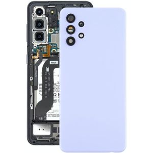 Batterij achterkant met camera lens cover voor Samsung Galaxy A32 5G (paars)